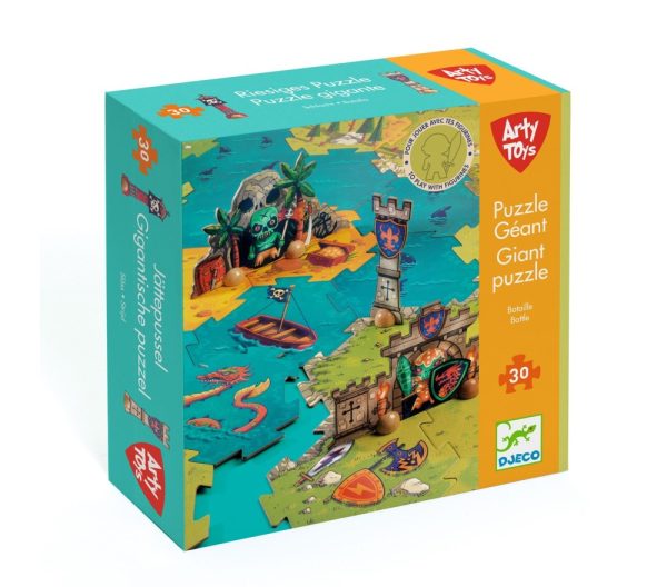 Puzzle gigante Arty Toys Battaglia Djeco