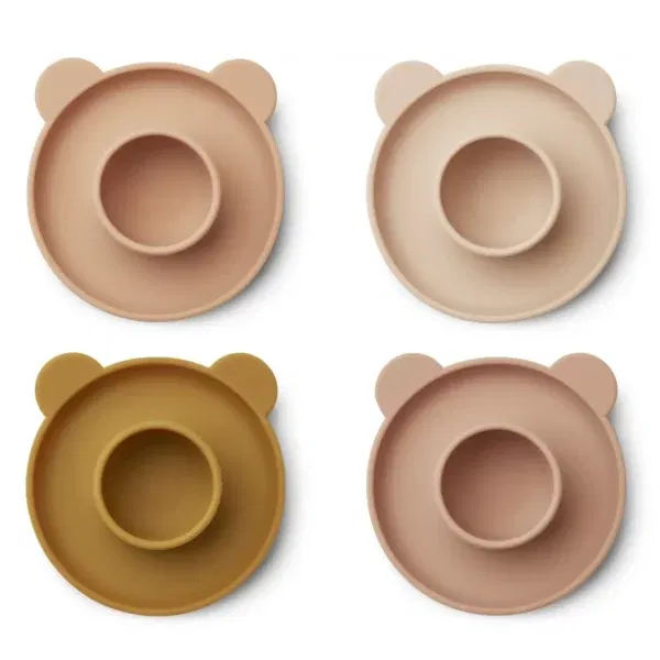 Set 4 porta uovo silicone Janus rose LIEWOOD