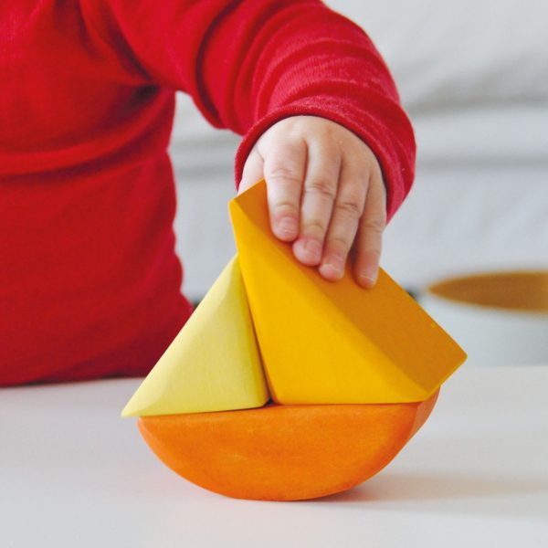 Set barchette incastri Rolling Boats Grimm's