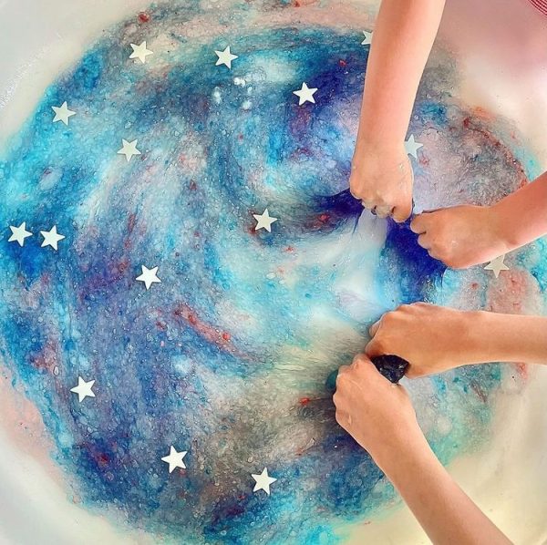 Set gioco sensoriale Galaxy Slime Baff Zimpli kids