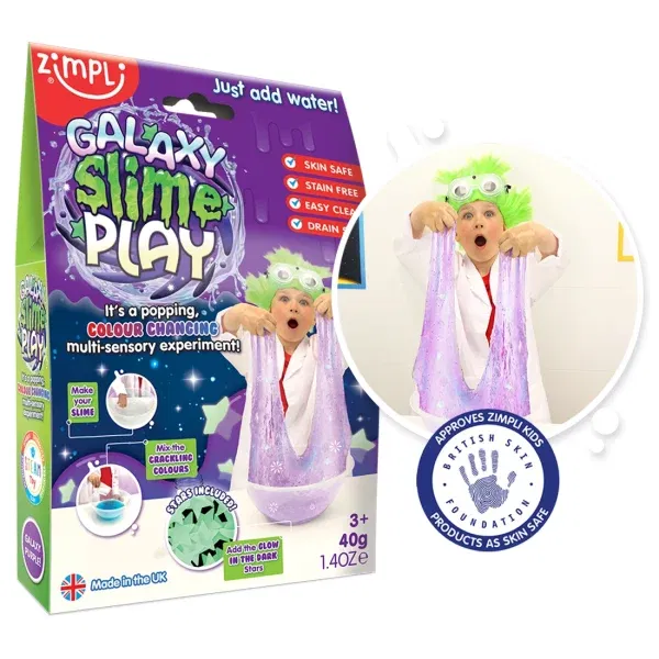Slime crepitante Galaxy Slime Play Zimpli kids