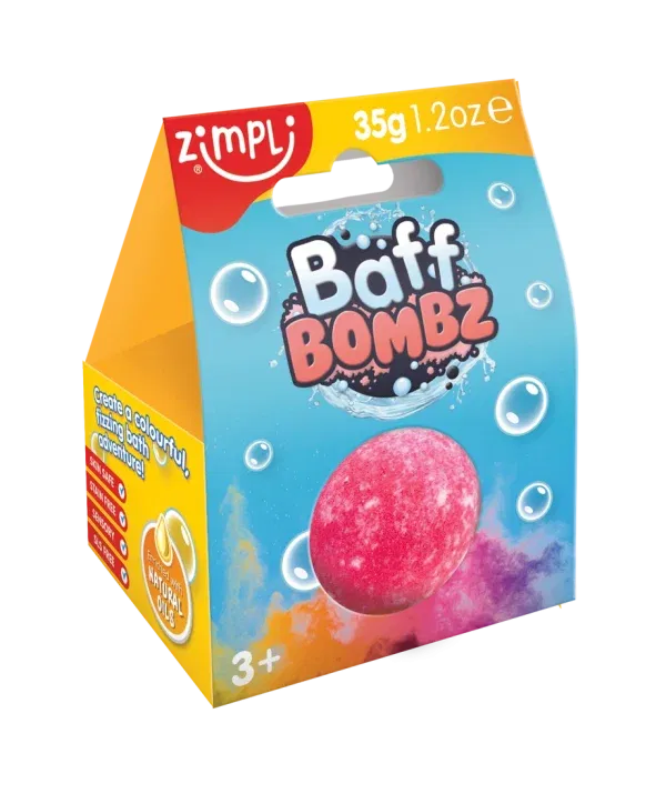 Bomba da bagno Baff Bombz fragola Zimpli kids