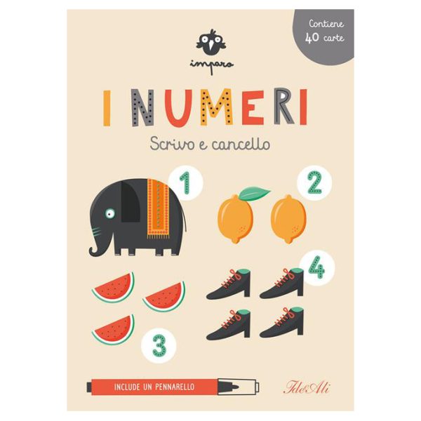 Imparo i numeri Scrivo e cancello
