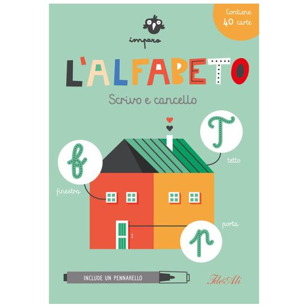 Imparo l'alfabeto Scrivo e cancello
