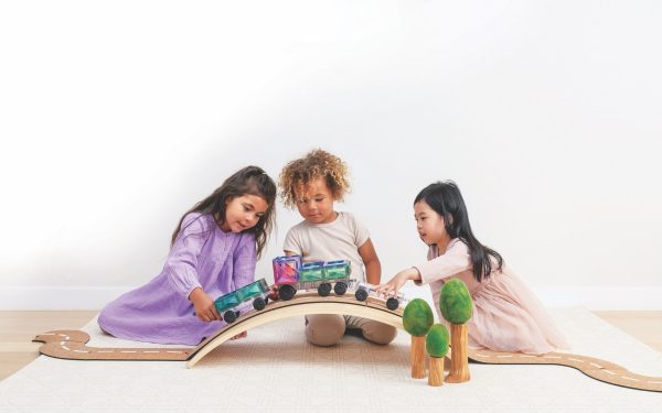 Connetix tiles costruzioni magnetiche 50 Pezzi Rainbow Pastel Transport Pack