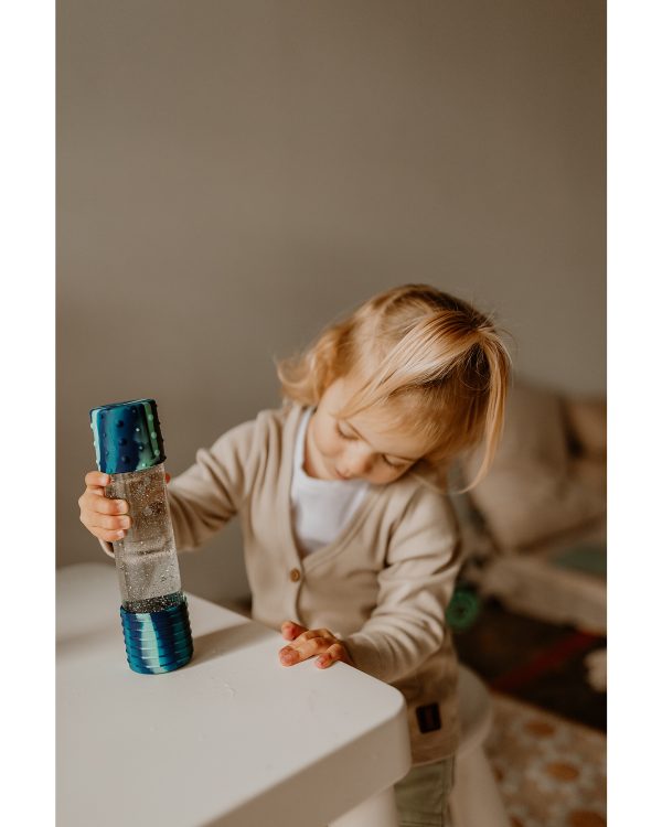 Bottiglia sensoriale DIY Calm Down Bottle Galassia JELLYSTONE