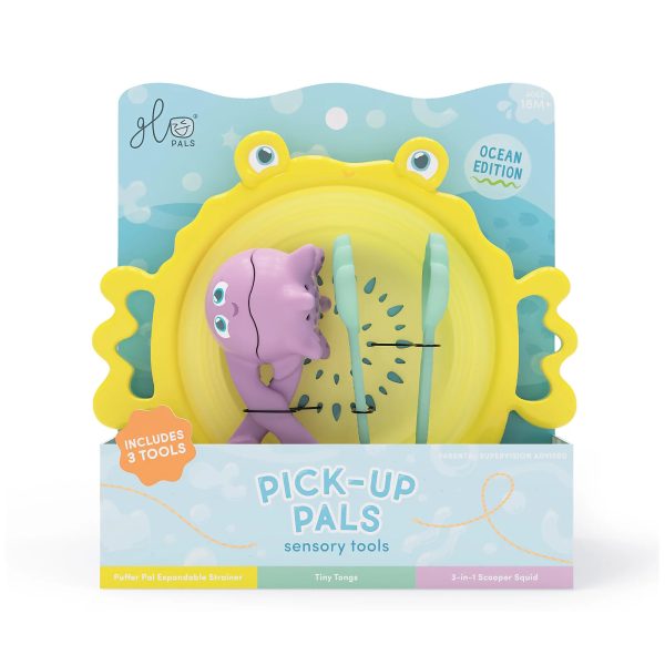 Set 3 Strumenti Sensoriali Pick Up Pals GLO PALS