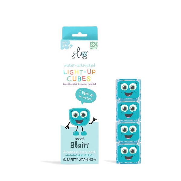 Set 4 Cubi Luminosi Blair blue GLO PALS