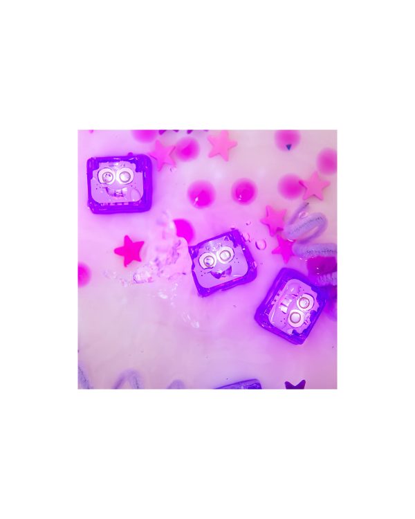 Set 4 Cubi Luminosi Lumi purple GLO PALS