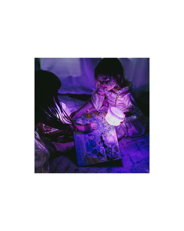 Set 4 Cubi Luminosi Lumi purple GLO PALS