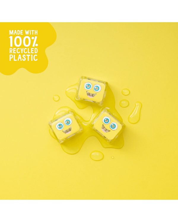 Set 4 Cubi Luminosi Alex yellow GLO PALS