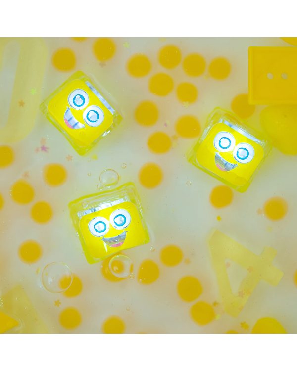 Set 4 Cubi Luminosi Alex yellow GLO PALS