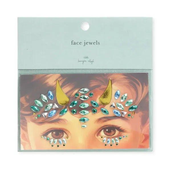 Set gemme adesive FACE JEWELS dino Konges