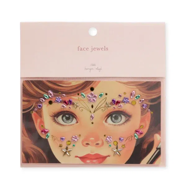 Set gemme adesive FACE JEWELS princess Konges