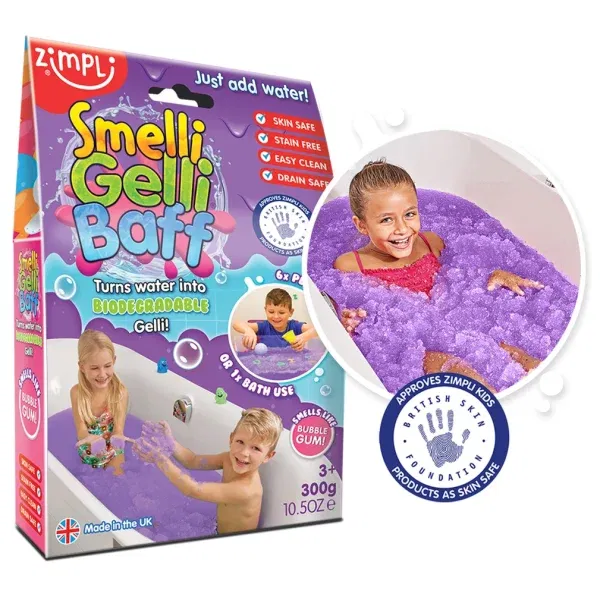 Smelli Gelli Baff Bubble gum Zimpli kids