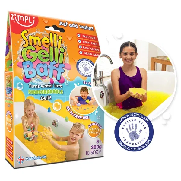Smelli Gelli Baff Tutti frutti Zimpli kids