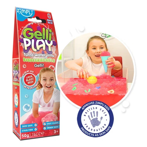 Zimpli Gelli Play rosso Zimpli kids