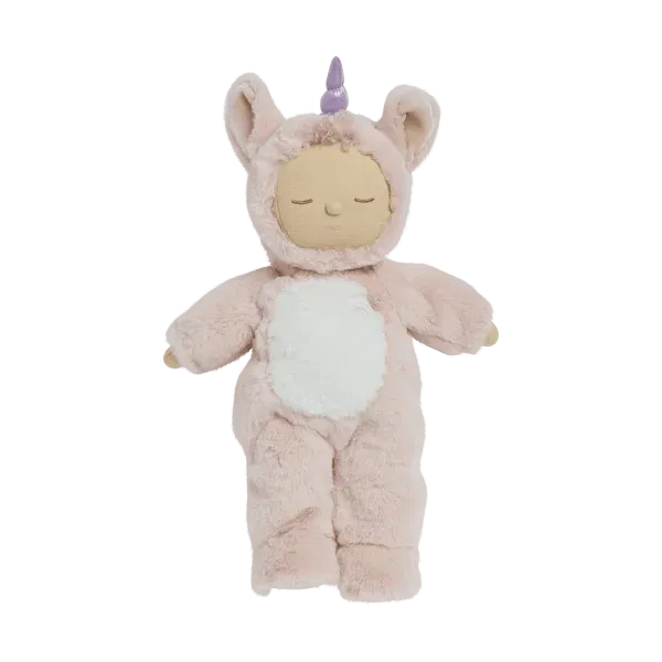 Bambola COZY DINKUMS Unicorn Sugarpie Pink OlliElla