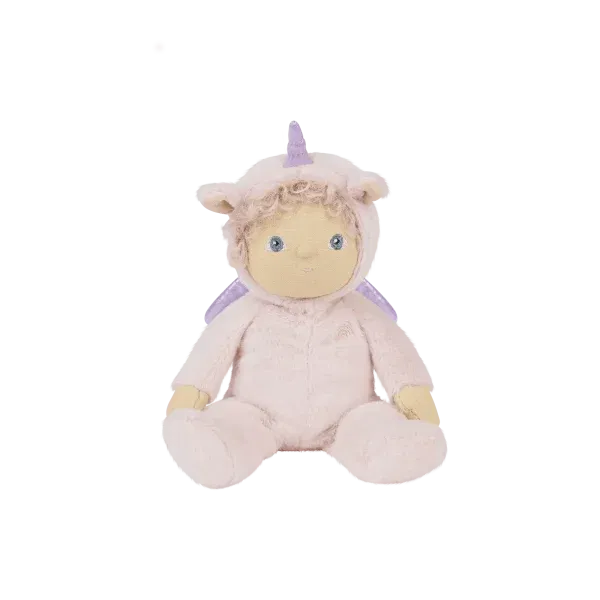 Bambola dudu DINKY DINKUMS Una Unicorn pink OlliElla