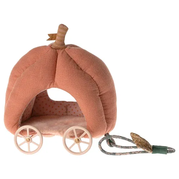 Carrozza zucca topo Maileg
