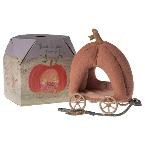 Carrozza zucca topo Maileg