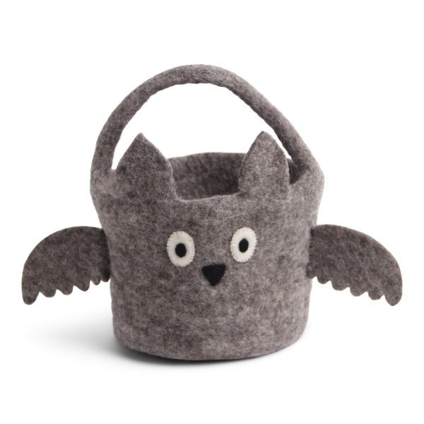 Cestino in feltro Halloween Basket ocra GRY & SIF