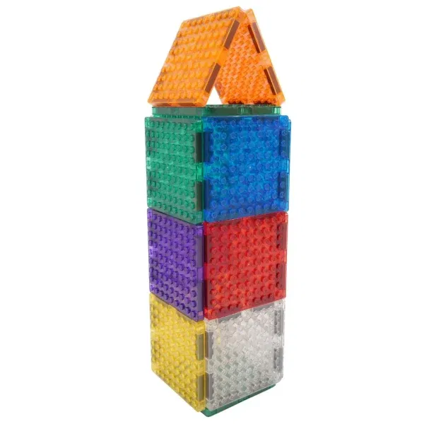 Cleverclixx costruzioni magnetiche Brick Tiles 16 pezzi