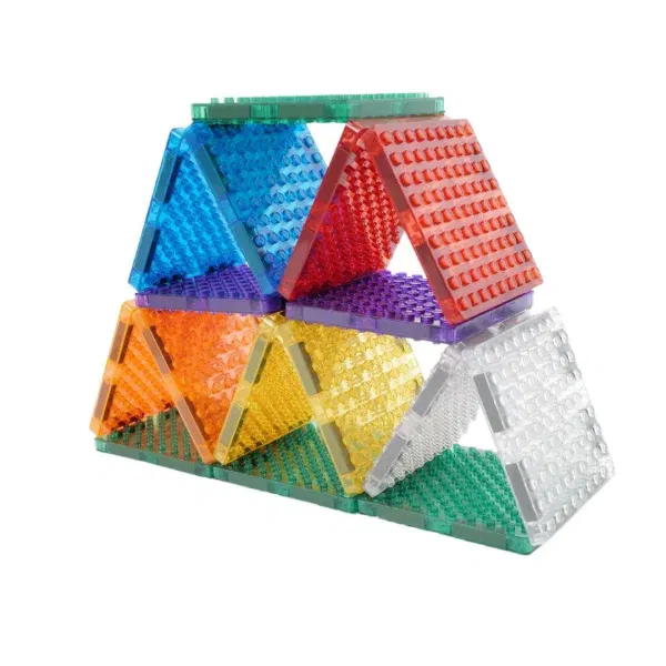 Cleverclixx costruzioni magnetiche Brick Tiles 16 pezzi