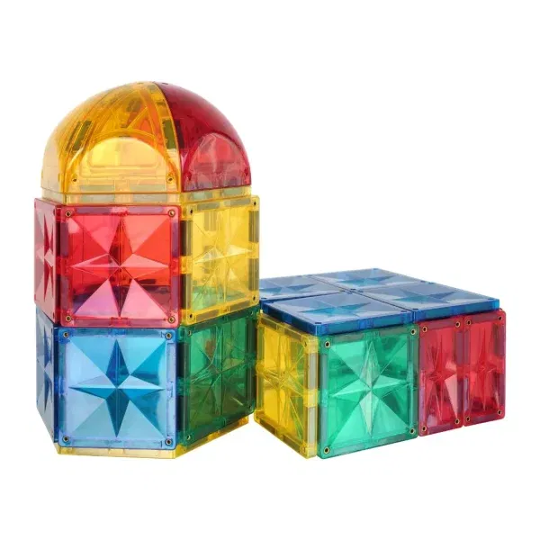 Cleverclixx costruzioni magnetiche Curved Dome 47 pezzi