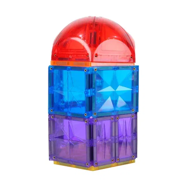 Cleverclixx costruzioni magnetiche Curved Dome 47 pezzi