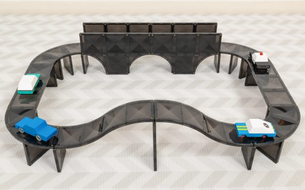 Connetix tiles costruzioni magnetiche 48 Pezzi Road Pack