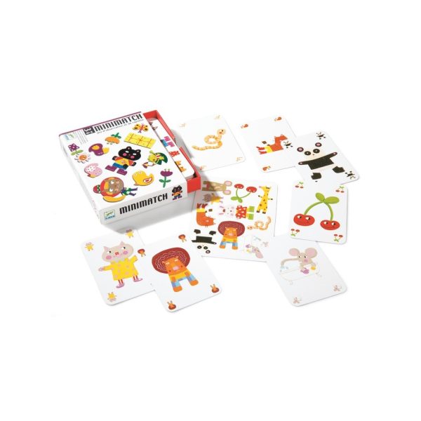 Gioco carte Minimatch osservazione e velocità Djeco