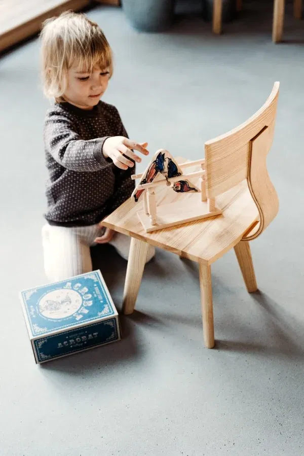 Gioco equilibrio acrobata boy WOODEN STORY