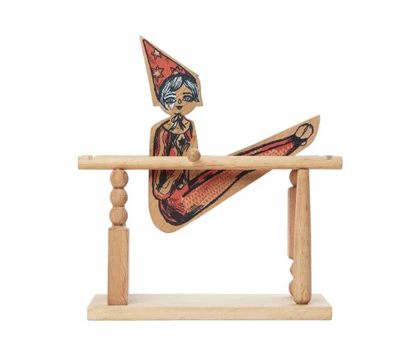Gioco equilibrio acrobata girl WOODEN STORY
