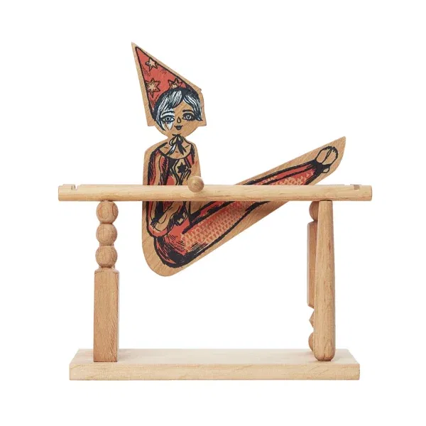 Gioco equilibrio acrobata girl WOODEN STORY