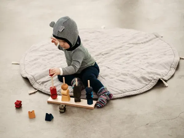 Impilabile Montessori forme e colori XL WOODEN STORY