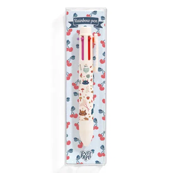 Penna multi colore rainbow Lucille Djeco