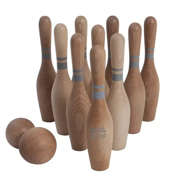 Set gioco bowling WOODEN STORY