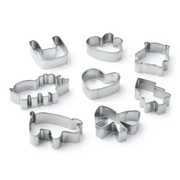 Set otto formine in acciaio Trille LIEWOOD