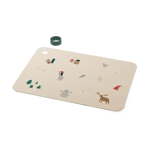 Tovaglietta silicone Jude placemat Holiday new LIEWOOD