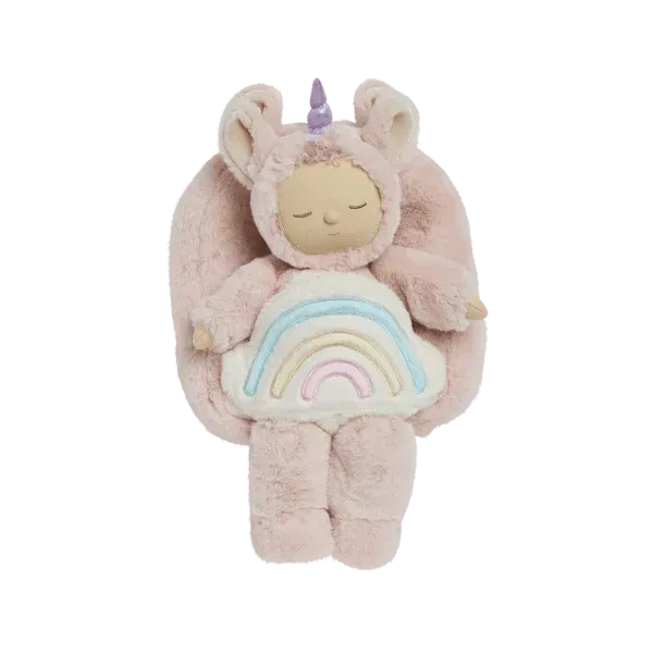 Zainetto porta bambola Unicorn Pink OlliElla
