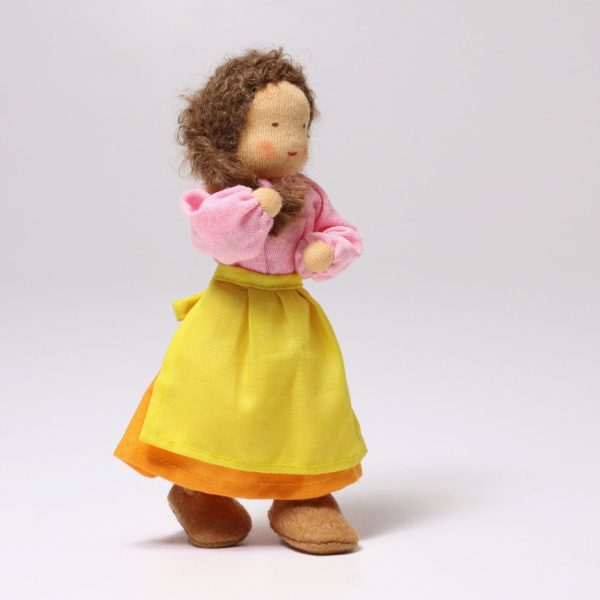 Bambola waldorf Mrs Adler 14 cm Grimm's