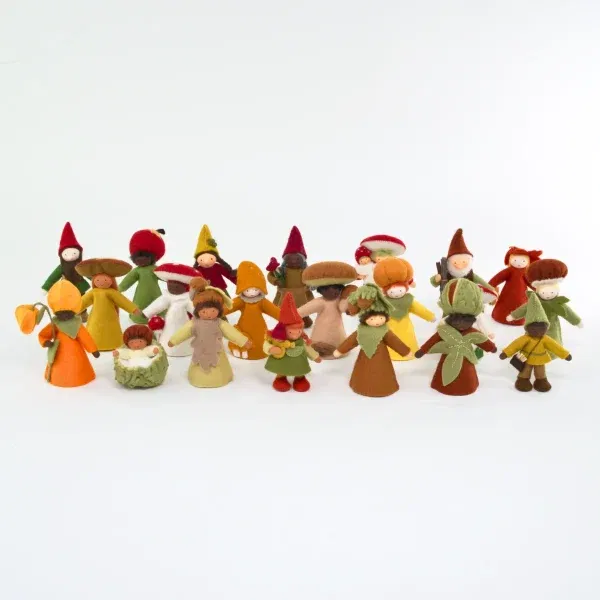 Figura Waldorf Fata AUTUNNO Sea Buckthorn Ambro-dolls
