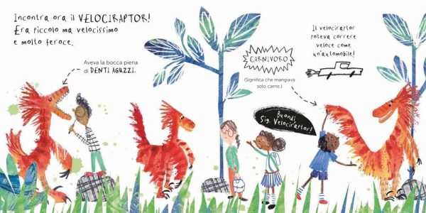 Buongiorno, Sig. Dinosauro! Con alette
