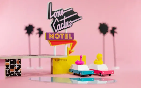 Candycar world Flamingo Wagon Candylab