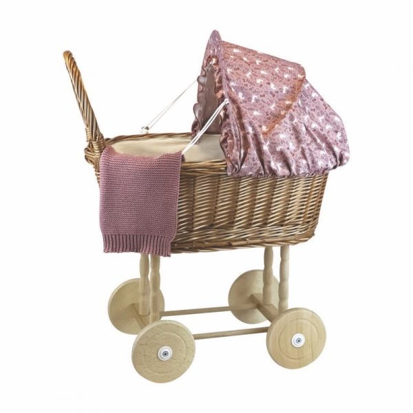 Carrozzina vimini per bambole bunny Egmont Toys