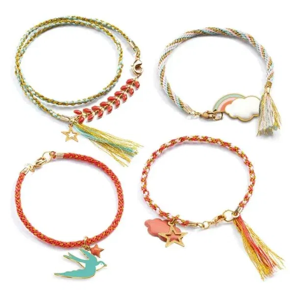 Crea braccialetti Jewels to create Celeste Djeco