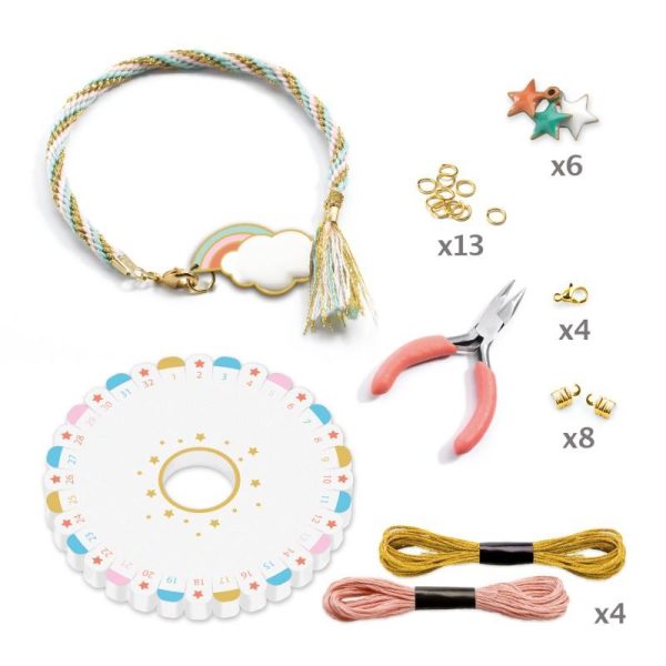 Crea braccialetti Jewels to create Celeste Djeco