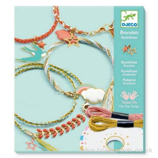 Crea braccialetti Jewels to create Celeste Djeco