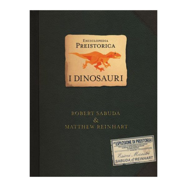 Enciclopedia preistorica Dinosauri Libro pop-up